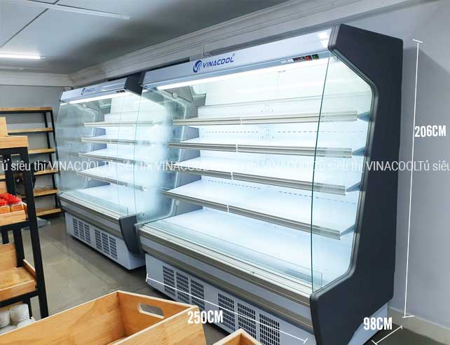 kích thước tủ 2m5 cong trắng