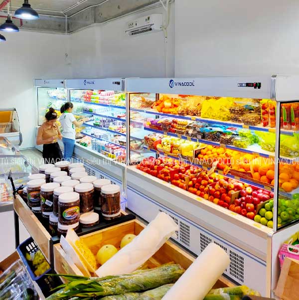 những ưu điểm tủ mát dài 2m5 vuông trắng