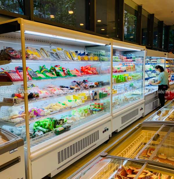 tủ mát không cửa cao cấp Vinacool
