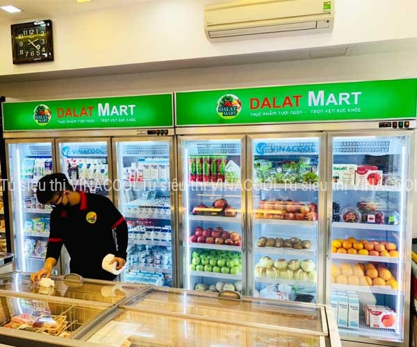tủ mát 3 cánh