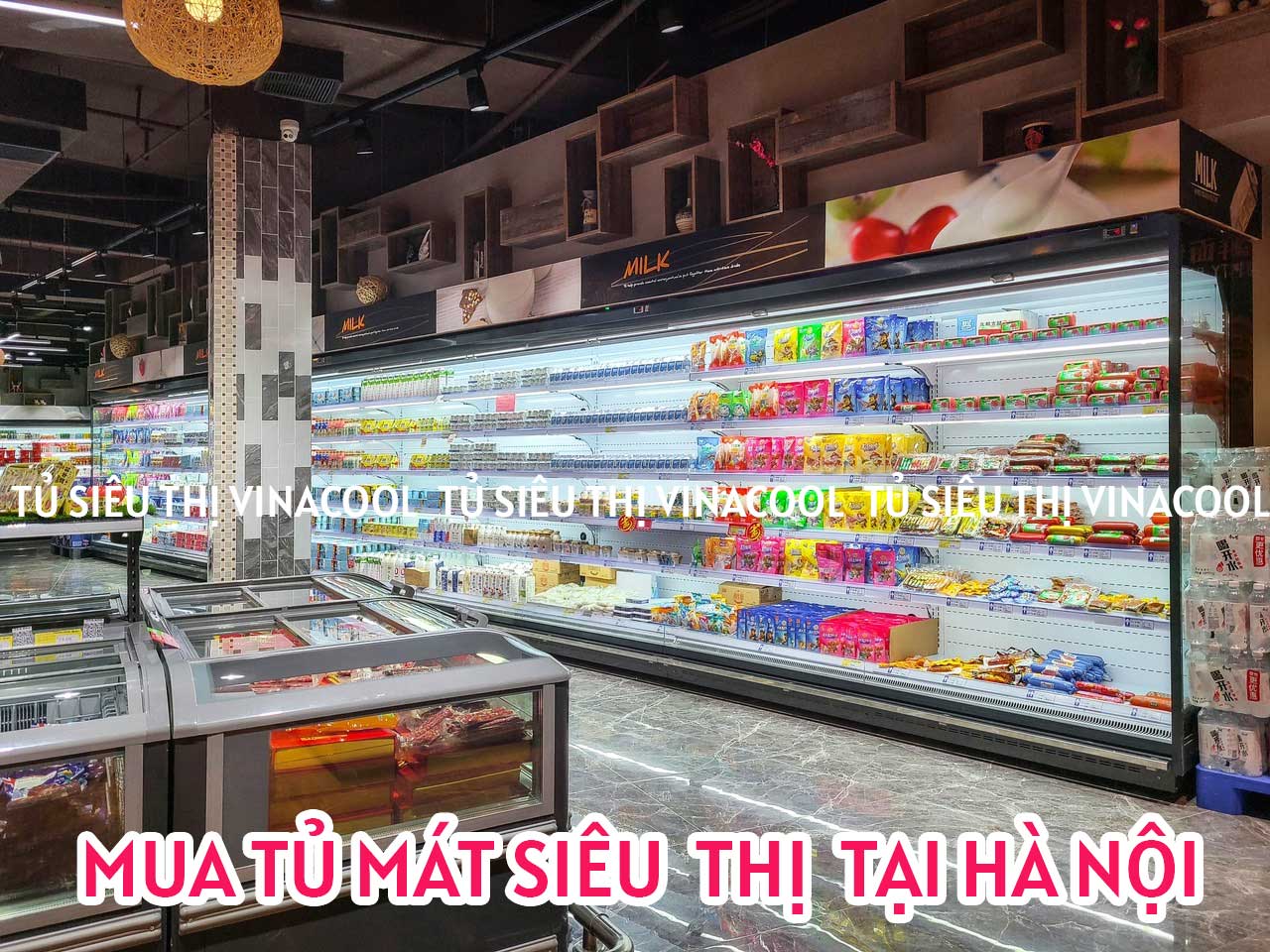 mua tủ mát siêu thị tại hà nội
