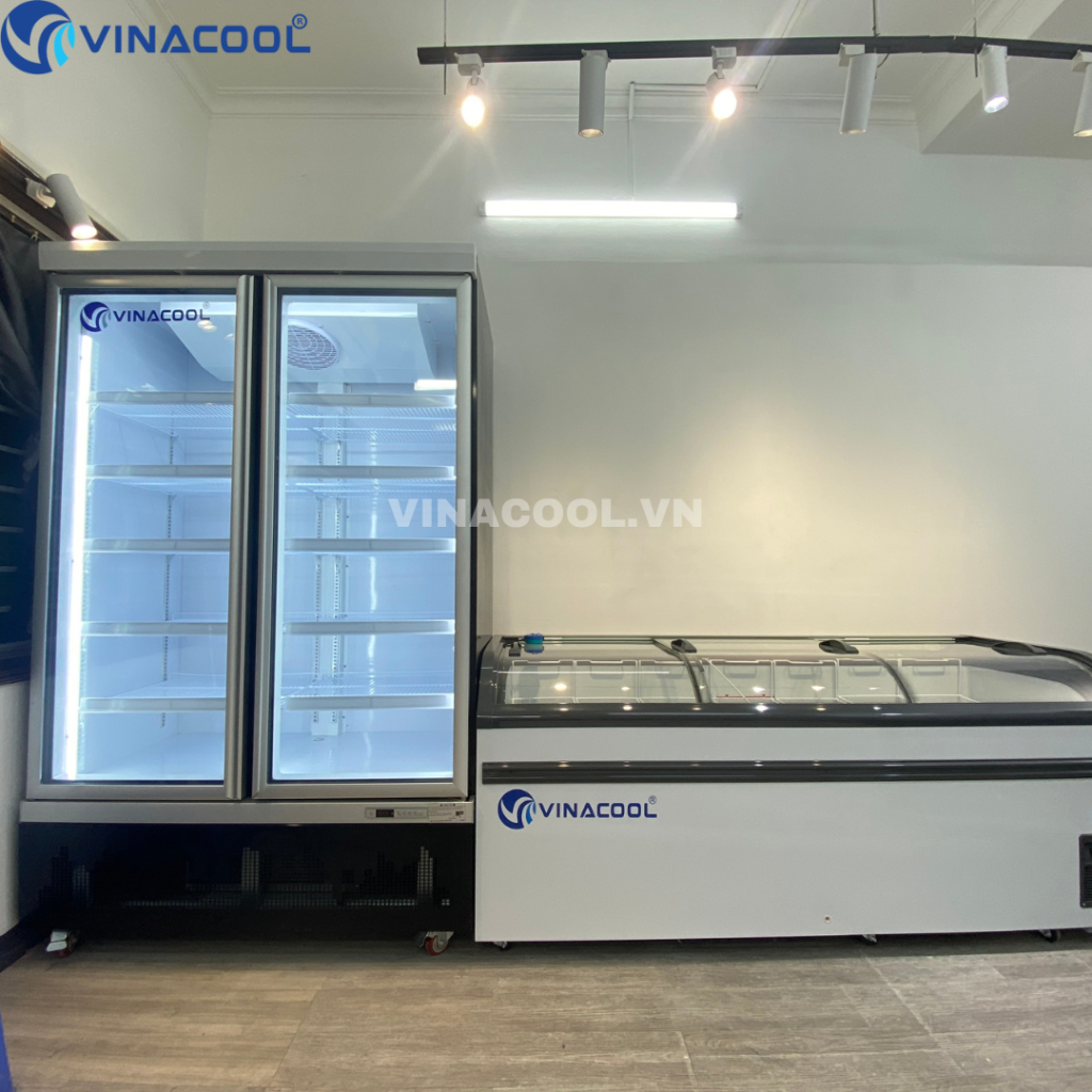 tủ đông trưng bày siêu thị