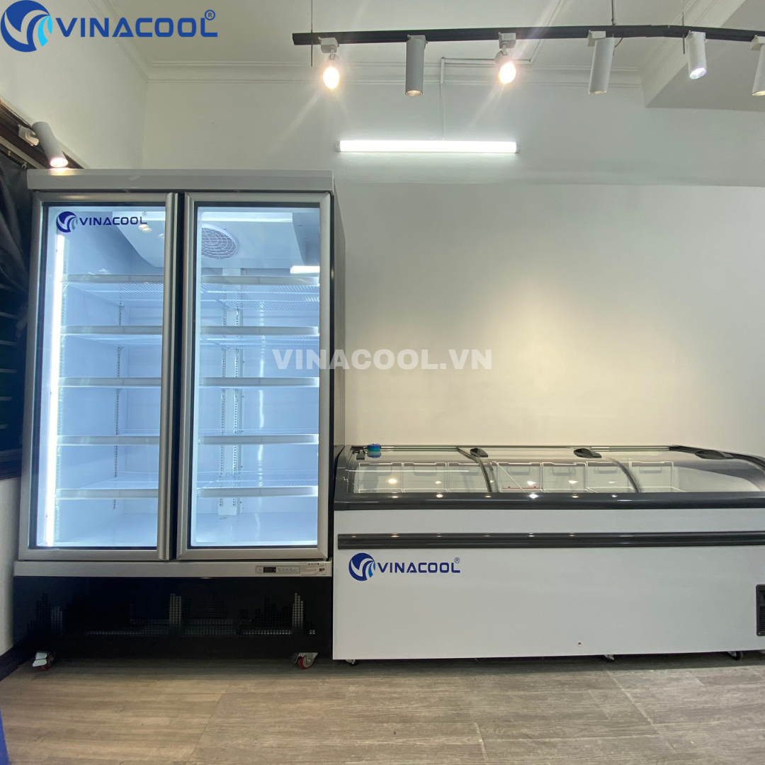 tủ đông trưng bày siêu thị